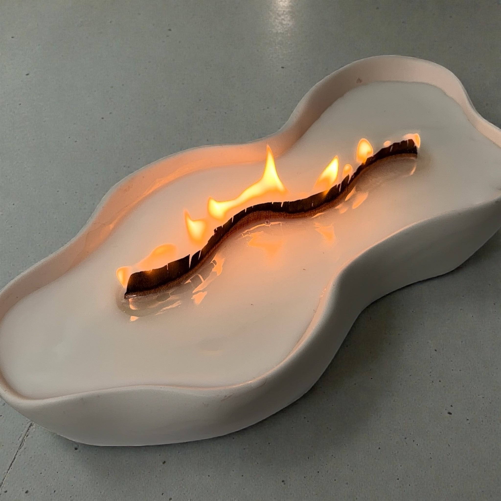 Sculpted Glow Candle